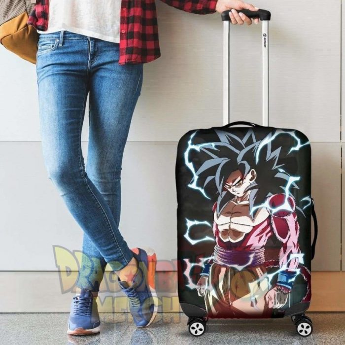 Goku Super Saiyan 4 Luggage Covers 2 Luggage Covers