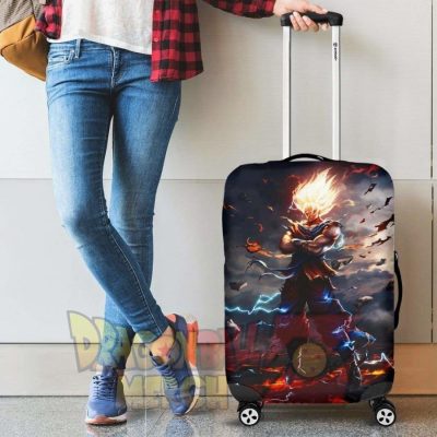 Goku Super Saiyan Luggage Covers Luggage Covers