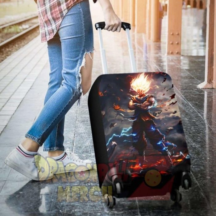 Goku Super Saiyan Luggage Covers Luggage Covers