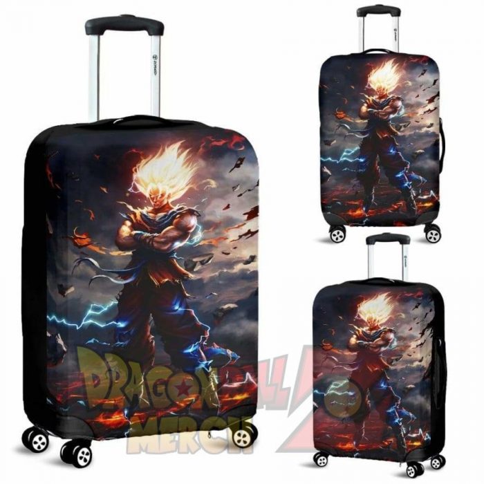 Goku Super Saiyan Luggage Covers Luggage Covers