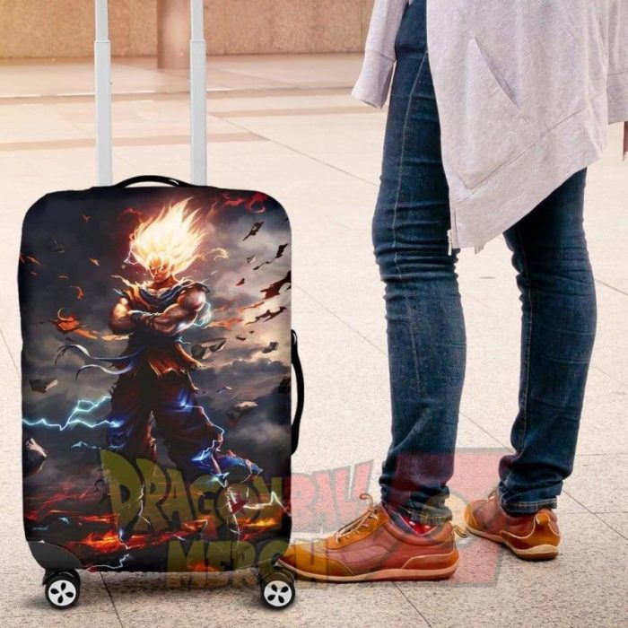 Goku Super Saiyan Luggage Covers Luggage Covers