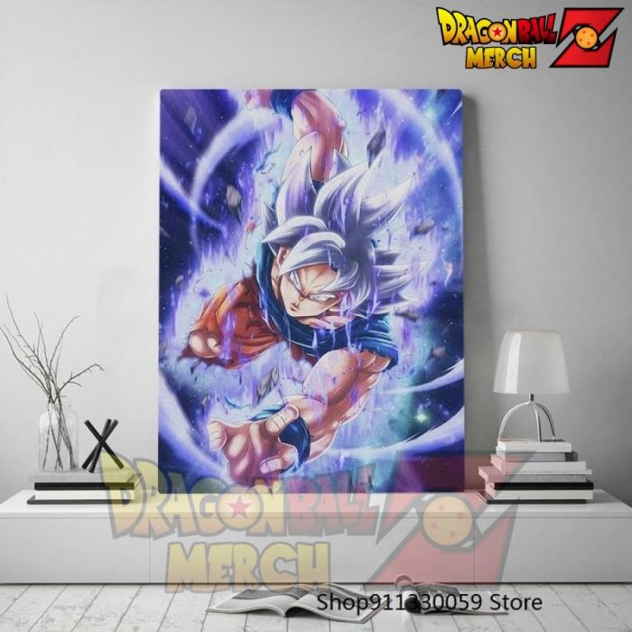 Goku Ultra Instinct Canvas Painting Decor Wall Art