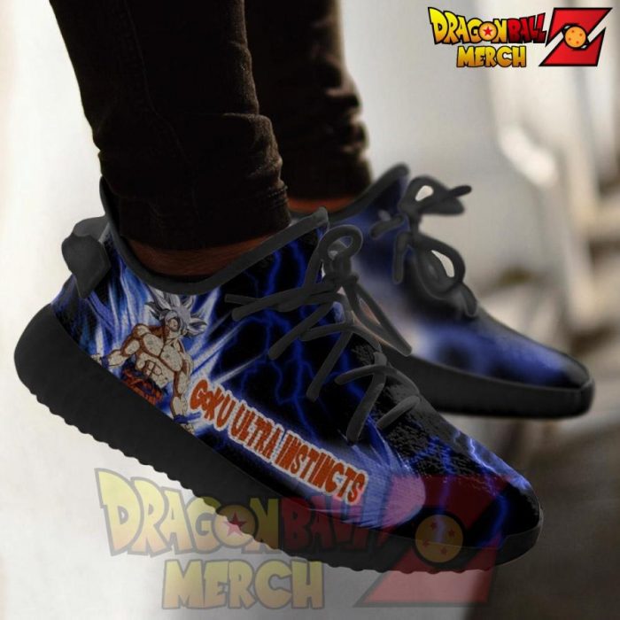 Goku Ultra Instinct Yeezy Shoes Dragon Ball Z Anime Sneakers Fan Tt04