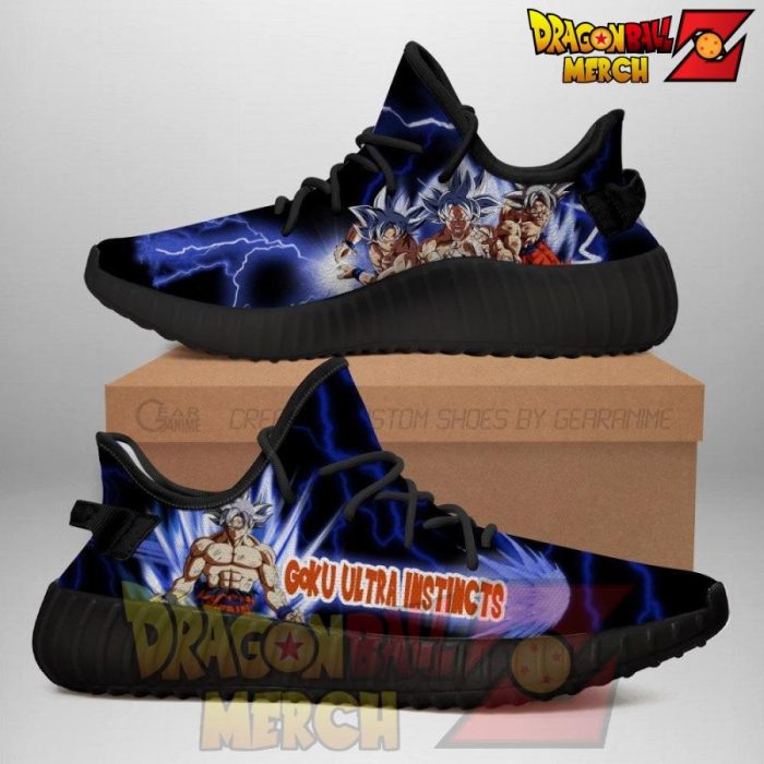 Goku Ultra Instinct Yeezy Shoes Dragon Ball Z Anime Sneakers Fan Tt04 Men / Us6