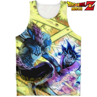 Goku Vs Moro 3D Tank Top New Style 2021 Xs Unisex - Aop