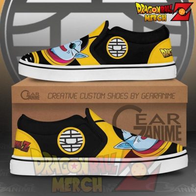 King Kai Slip-On Shoes Dragon Ball Custom Anime Pn11 Slip-On