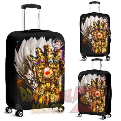 Majin Vegeta Ultra Instinct With Infinity Gauntlet Luggage Covers Luggage Covers