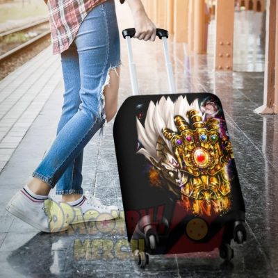 Majin Vegeta Ultra Instinct With Infinity Gauntlet Luggage Covers Luggage Covers