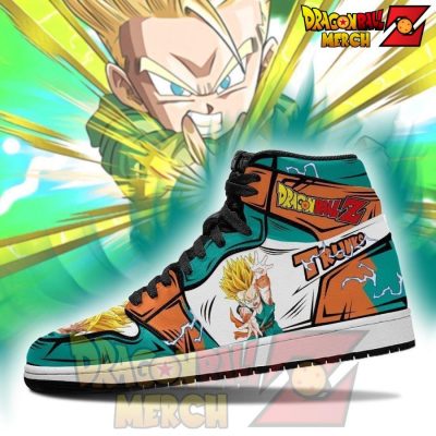 Ssj Kid Trunks Shoes Jordan Sneakers Custom Jd