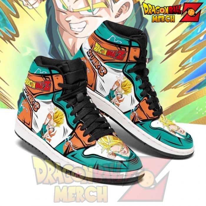 Ssj Kid Trunks Shoes Jordan Sneakers Custom Jd