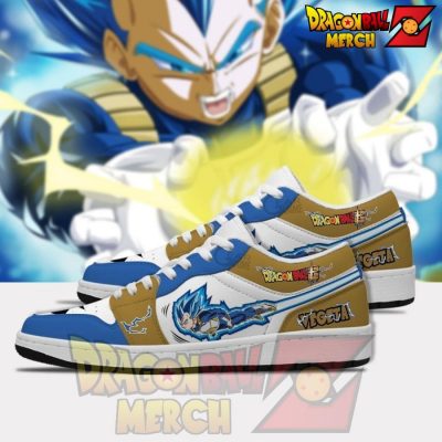 Vegeta Blue Low Sneakers Dragon Ball Supers Anime Shoes Fan Gift Idea Mn07