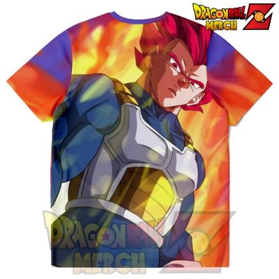 Vegeta God T-Shirt 3D Design No.2 T-Shirt