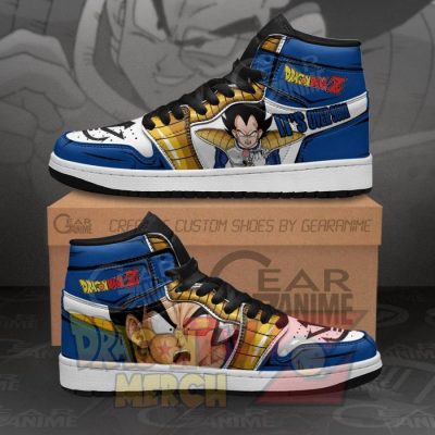 Vegeta Over 9000 Jordan Sneakers Custome Shoes Men / Us6.5 Jd