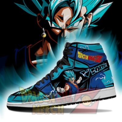 Vegito Blue Jordan Sneakers Custome Shoes No.1 Jd