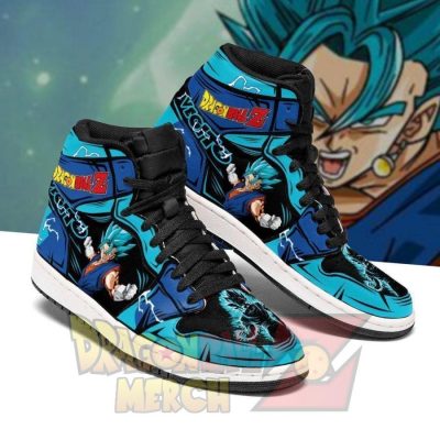 Vegito Blue Jordan Sneakers Custome Shoes No.1 Jd