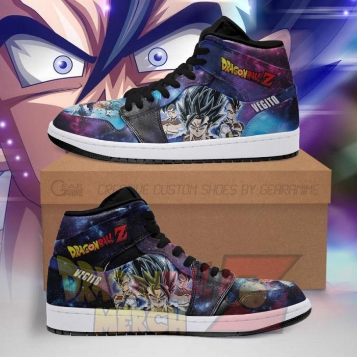 Vegito Jordan Sneakers Galaxy Custome Shoes No.2 Men / Us6.5 Jd