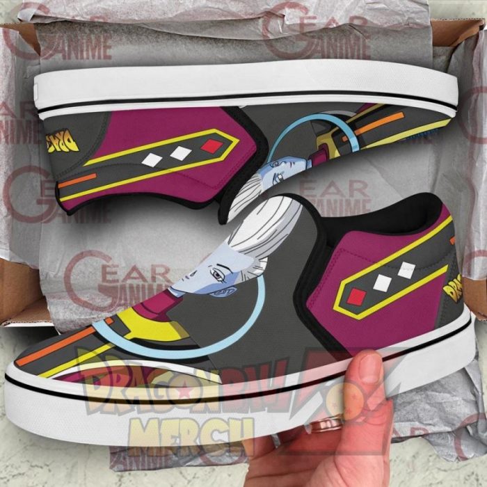 Whis Slip-On Shoes Dragon Ball Custom Anime Pn11 Slip-On