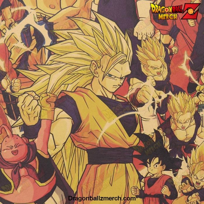 2021 DBZ Anime All Characters Poster