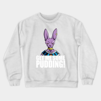 BeerusGetmesomepudding CrewneckSweatshirt 2 - Dragon Ball Z Store