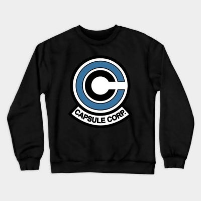 CapsuleCorpLogoCrewneckSweatshirt 3 - Dragon Ball Z Store