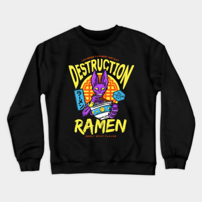 DestructionRamenCrewneckSweatshirt 1 - Dragon Ball Z Store