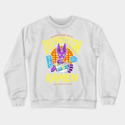 DestructionRamenCrewneckSweatshirt 2 - Dragon Ball Z Store