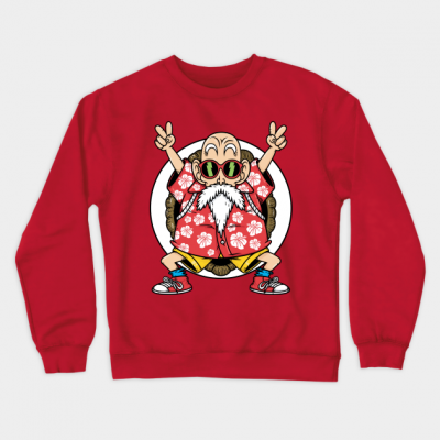 Kamesenin Roshi DragonballZCrewneckSweatshirt 1 - Dragon Ball Z Store