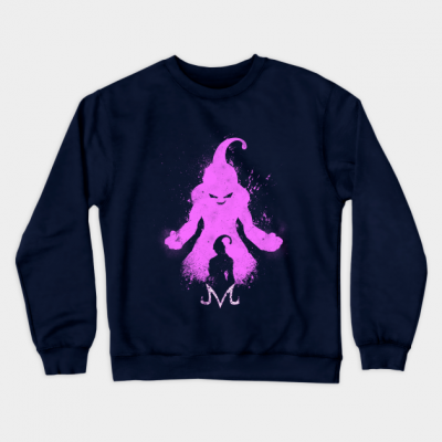 MajinBuuPinkEvolutionCrewneckSweatshirt 1 - Dragon Ball Z Store