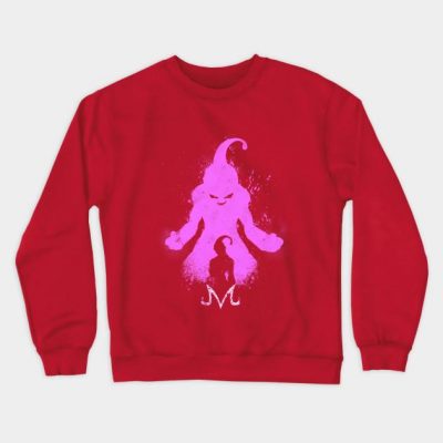 MajinBuuPinkEvolutionCrewneckSweatshirt 3 - Dragon Ball Z Store