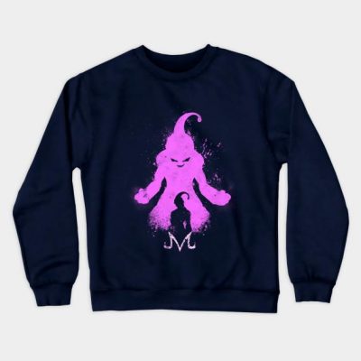 MajinBuuPinkEvolutionCrewneckSweatshirt 4 - Dragon Ball Z Store