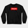 Supreme SaiyanDragonBallZSuperCrewneckSweatshirt 1 - Dragon Ball Z Store