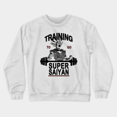 TrainingtogosupersaiyanCrewneckSweatshirt - Dragon Ball Z Store