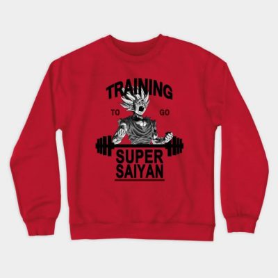 TrainingtogosupersaiyanCrewneckSweatshirt 3 - Dragon Ball Z Store