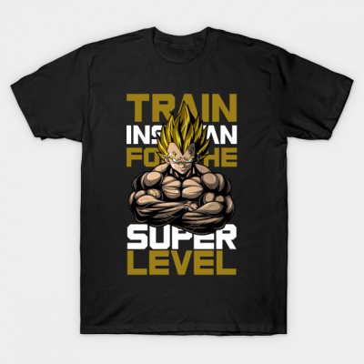 VegetaTRAINFORSUPERLEVELT Shirt 1 - Dragon Ball Z Store