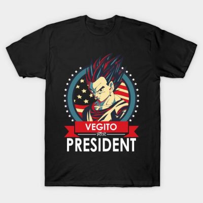 VegitoforPresidentT Shirt 4 - Dragon Ball Z Store