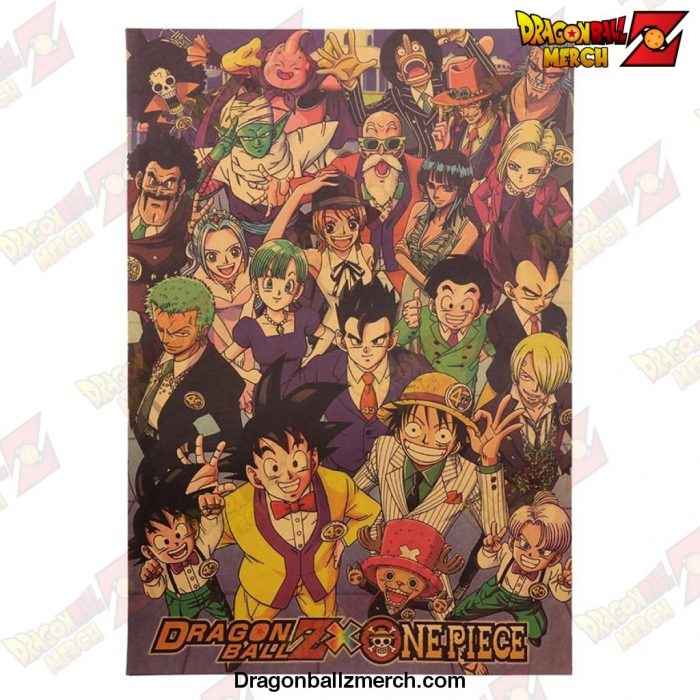 Anime Collection Vintage Kraft Paper Poster