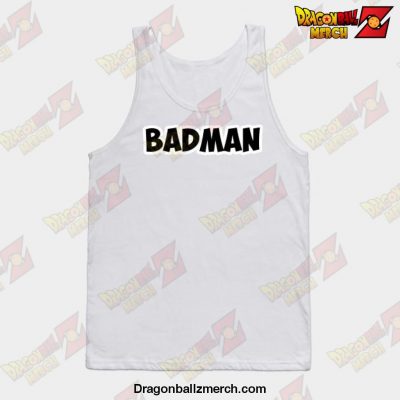 Badman Vegeta Tank Top White / S