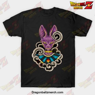 Beerus Anime T-Shirt Black / S