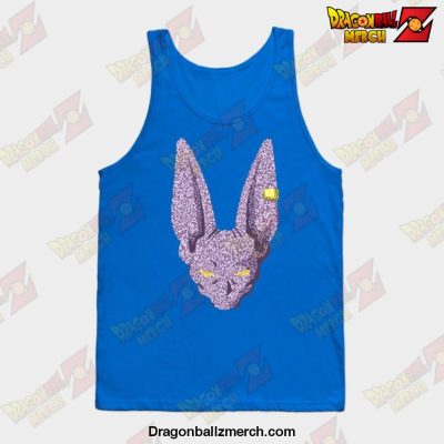 Beerus Destroyer Tank Top Blue / S