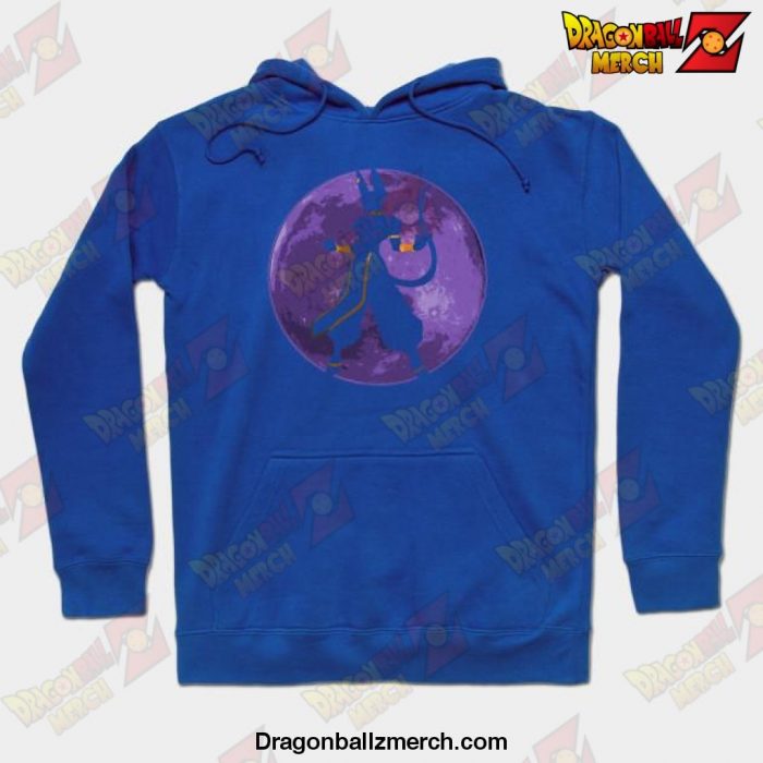 Beerus Mean Hoodie Blue / S