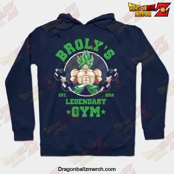 Broly Legendary Hoodie Navy Blue / S