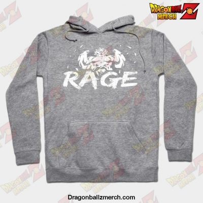 Broly - Rage Hoodie Gray / S