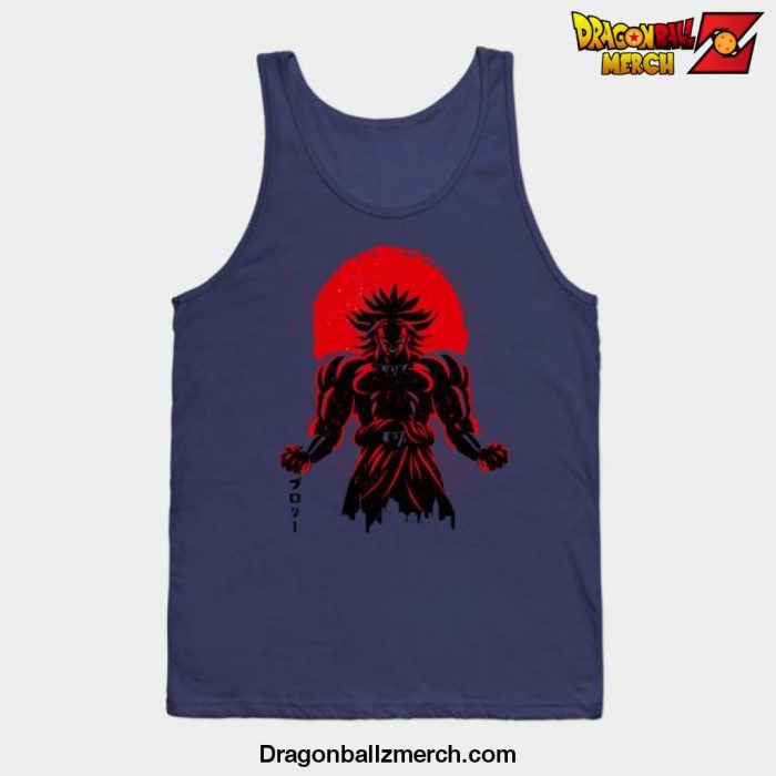 Broly Rising Legendary Tank Top Navy Blue / S