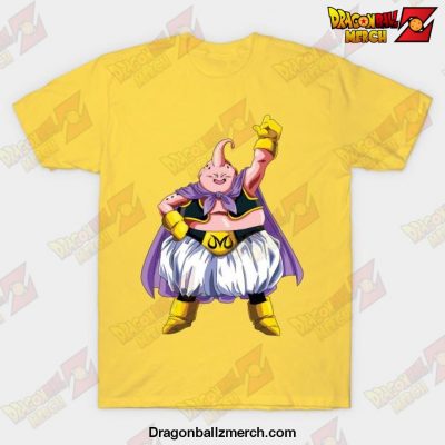 Chubby Majin Buu T-Shirt Yellow / S