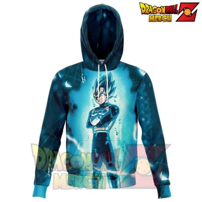 Vegeta Blue Power Hoodie