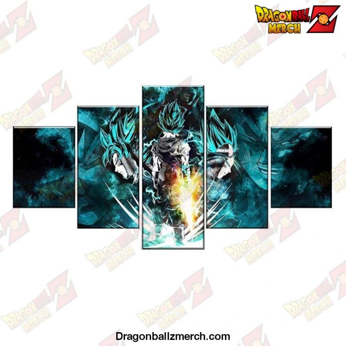 Dragon Ball Z 5 Piece Wall Art Canvas