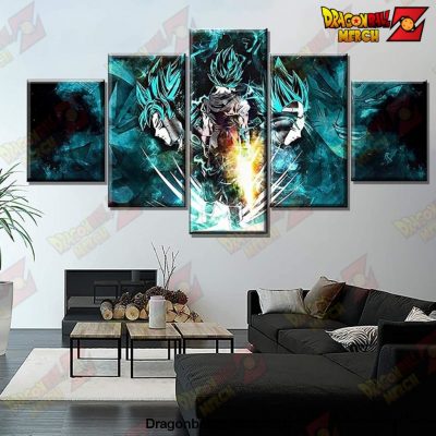 Dragon Ball Z 5 Piece Wall Art Canvas