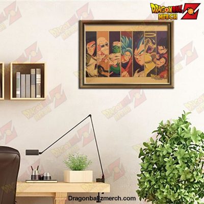 Dragon Ball Z Anime Kraft Paper Home Decor