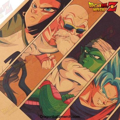 Dragon Ball Z Anime Kraft Paper Home Decor