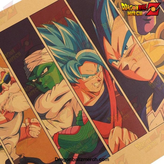 Dragon Ball Z Anime Kraft Paper Home Decor